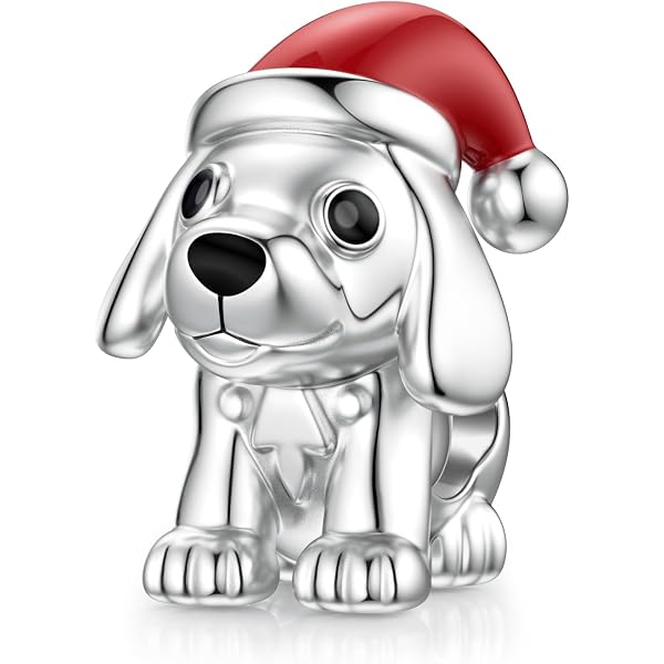 Lucky Animals Head Charm - 925 Sterling Silver, Fits Pandora & European Bracelets - View #4