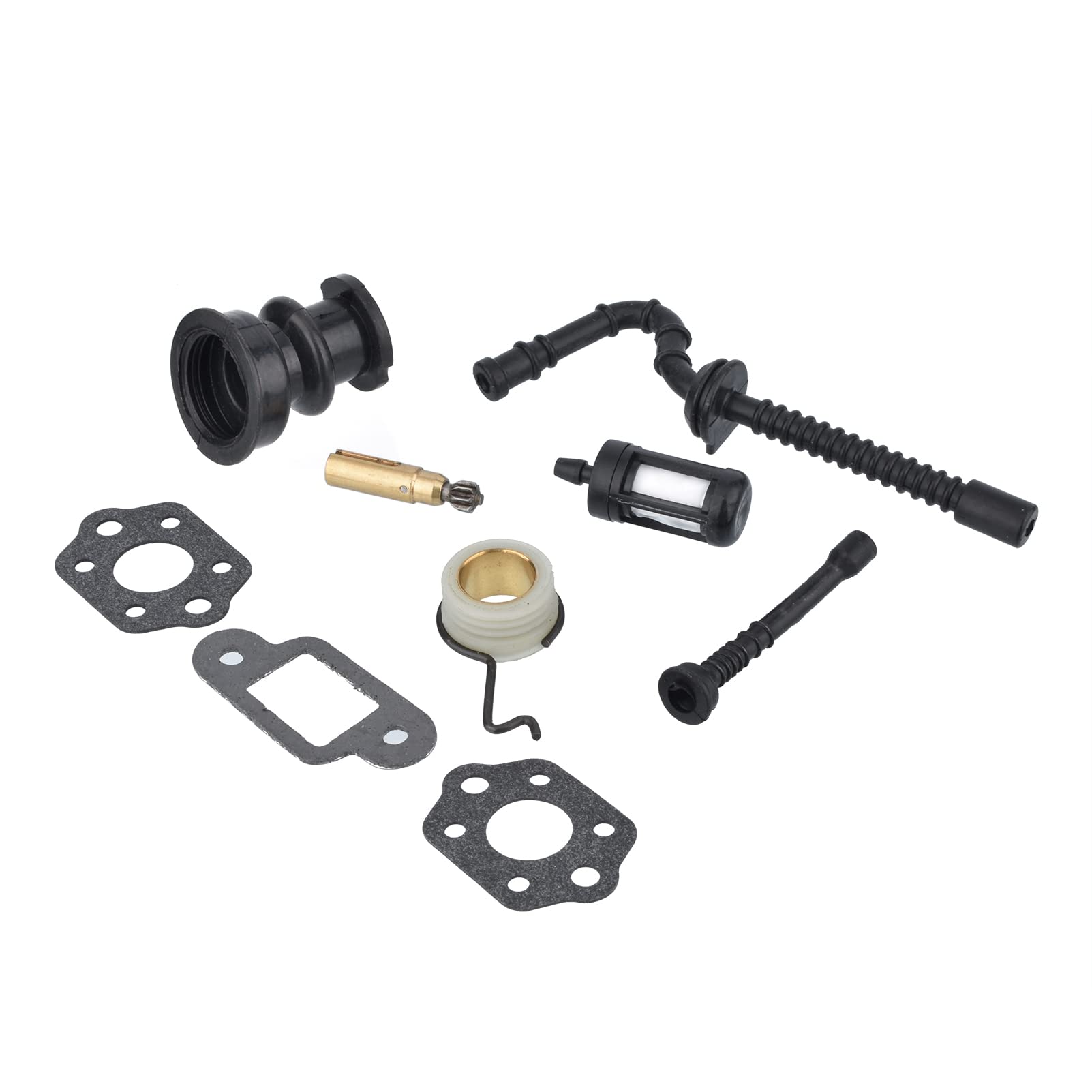 Intake Manifold Boot Oil Pump Worm Gear Fuel Oil Hose Filter Kit for STIHL 025 023 021 MS250 MS230 MS210 Chainsaw Parts