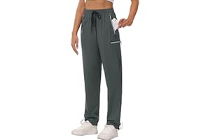 Cakulo Women's Hiking Pants Lightweight Water Resistant Golf Cargo Pants 2025 Summer Travel Trekking Fishing Pants Pockets