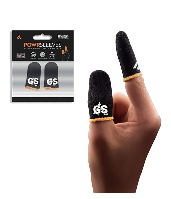 G S GOLDSTEIN STAR Pubg AntiSlip Thumb Yellow Sleeve Amazon.in