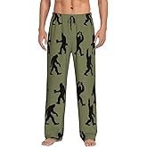 CHILEARTHER Funny Mens Pajama Pants Lounge Soft Sleep Pant Men Pajama Bottoms with Pockets Drawstring