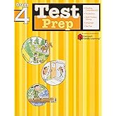 Test Prep: Grade 4 (Flash Kids Harcourt Family Learning)