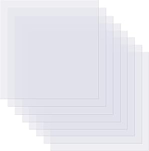 Belerry [20 Pcs] 4 mil Blank Stencil Material Mylar Template Sheets Perfect for Use with Cricut and Silhouette Machines, 12 x 12 inches