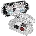 Flower Knows Swan Ballet Six-Color Makeup Palette,Eyeshadow,Blush,Highlighting & Contour All-in-One Face Makeup Palette with 4 Matte+2 Shimmer Smoky Shades(02 Black Swan,0.23 Oz)