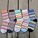 Qiangyun Warm Wool Socks for Women Winter Vintage Knit Socks Casual Crew Socks Stocking Stuffers Gifts for Women, Christmas Gift