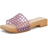 Vince Barbara Jelly Slide Sandals