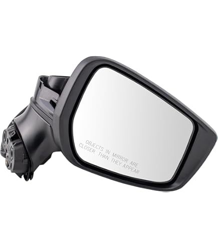 Amazon.com: Passenger Side Power Heated Mirror Smooth Black Paint