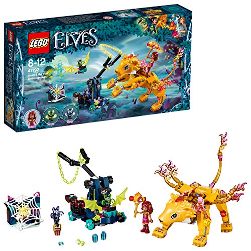 Lego Elves 41192 Azari und Die Falle für den Feuerlöwen, Speilzeug, Bunt
