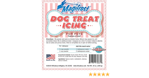 magifrost dog treat icing