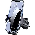 Miracase Phone Holder for Car Vent 2025 Wider Clamp & Metal Hook Car Phone Holder Mount for iPhone 17 Pro Max Vent Clip Hand 
