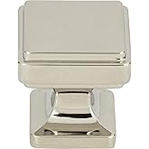 Atlas Homewares A200-PN Kate Collection Knob, Polished Nickel