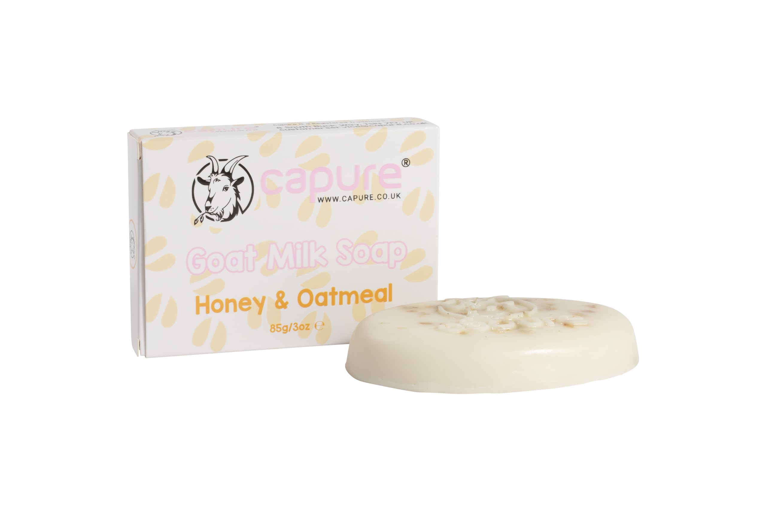 Goat Milk Soap with Honey and Oatmeal 85g/3oz