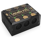 CME U6MIDI Pro 3-in-3-out MIDI Interface | Router, Filter, Mapper, Plug-and-play USB MIDI for computers, Standalone 3-in-3-out MIDI, Merge, Split, Thru