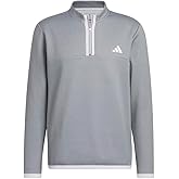 adidas Men's Microdot Quarter Zip Golf Pullover