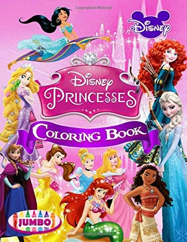 Princesses Coloring Book: Disney Princess Coloring Book With Lovely Unofficial Images For Kids Ages 4-8 Paperback – 3 May 2020