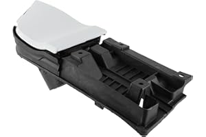 AUTOKAY Fuel GAS Filler Pocket Housing Hinge Door with White Cover Fits for Ford Transit Van 150 250 350 350HD 2015-2023, Rep