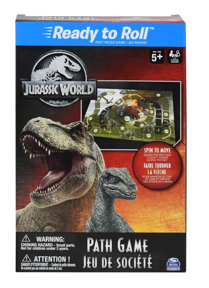 Ready to Roll Jurassic World Path Game Scavenger