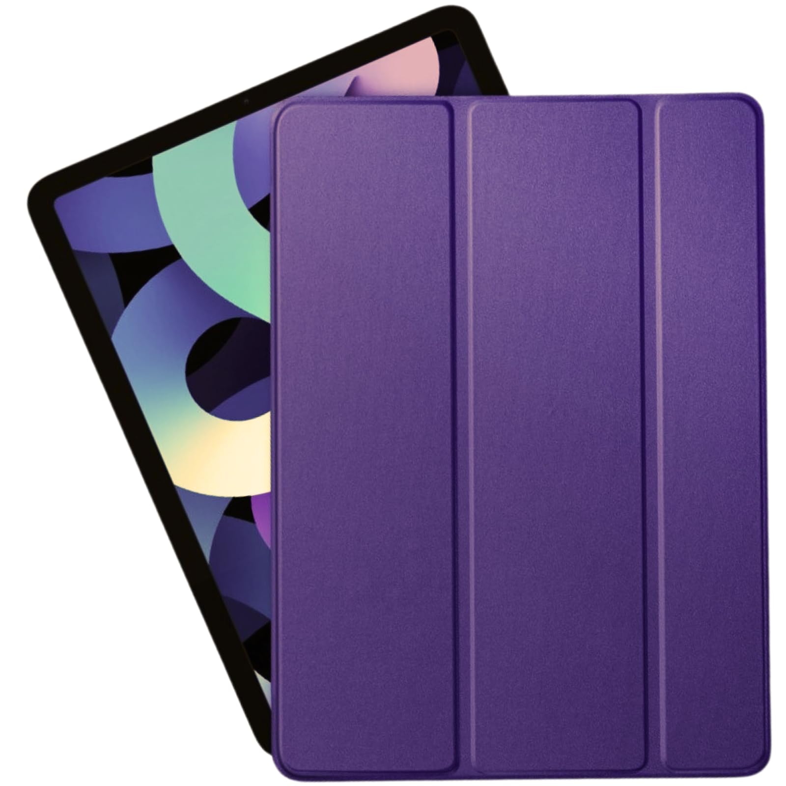 For Apple iPad Pro 9.7 (2016) Generation Case Cover - Magnetic Smart Stand - Auto Wake/Sleep - Fit To Model No. A1673 / A1674 / A1675 (Purple)