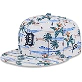 New Era Detroit Tigers 9FIFTY Spring Training Snapback Cap, Adjustable Hat White