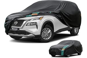 Molebt SUV Cover Waterproof All Weather for SUV & Jeep, Universal Fit for Honda CR-V, Toyota RAV4, Subaru Outback, BMW X3, Nissan Rogue, etc. Rain Winter Sun Protection. (Length: 182"-190")