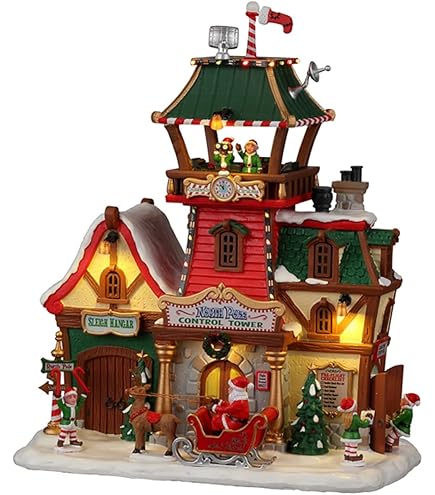 LEMAX バーチクリーク アイスフィッシング フェスティバル Amazon.com: Lemax Village Collection - Birch Creek Ice