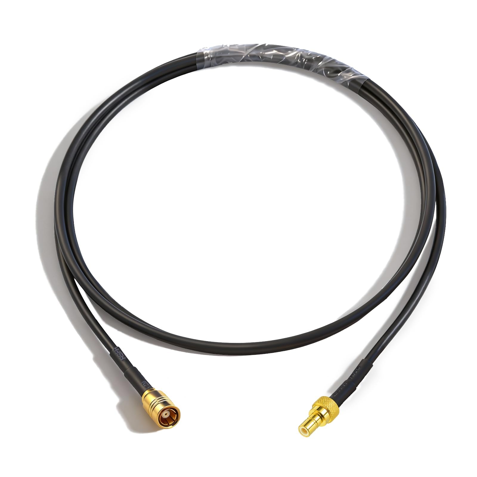 Bingfu DAB Aerial SMB Extension Cable SMB Adapter Male to Female Connector with RG174 1Meter 3.28ft SMB Extension Cable for DAB+ Radio Alpine AiliTech Clarion Pioneer