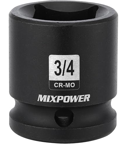 Amazon.com: Sunex 419ms 3/4-Inch Drive 19-Mm Impact Socket Square