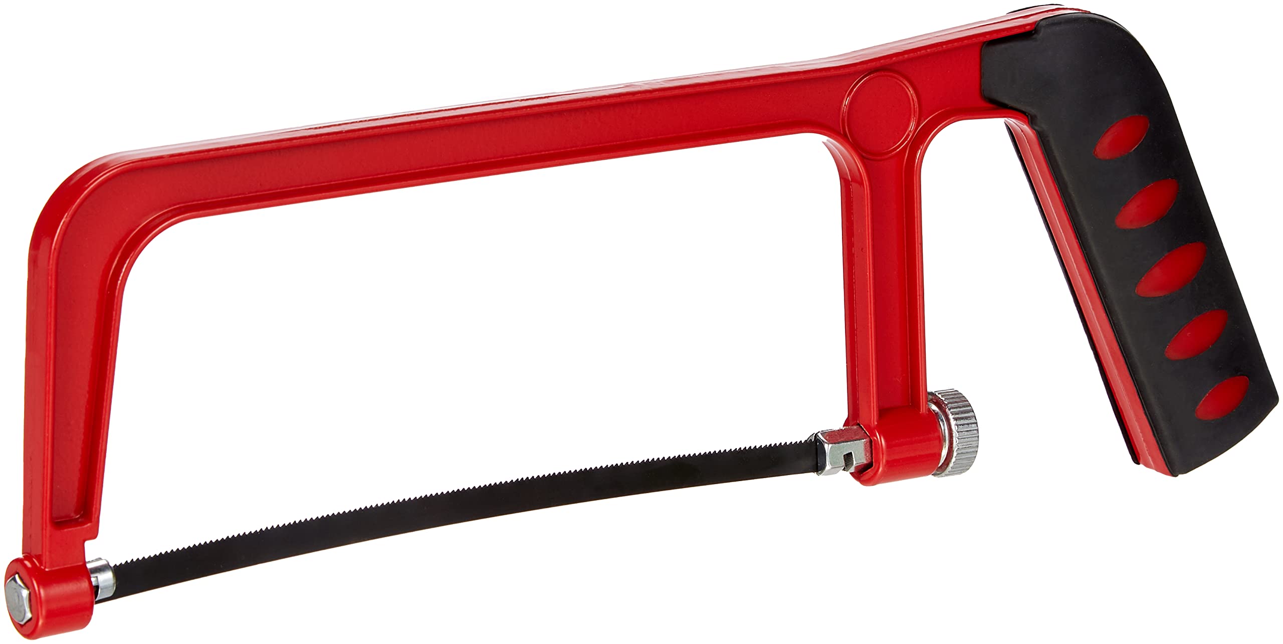 Hilka 43909006 Heavy Duty Junior Hacksaw, 6 inches, Red