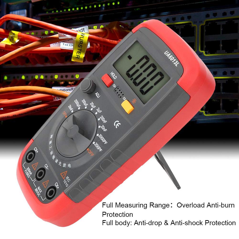 Small HighPrecision Digital Capacitance Meter, UA6013L Professional