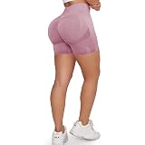 YEOREO Women Seamless Camo Shorts High 