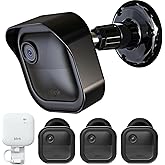 All-New Blink Outdoor 4 (4th Gen) Camera Mount, 3 Pack Protective Cover and 360 Degree Adjustable Mount with Blink Sync Modul
