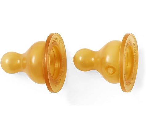 natural rubber bottle teats