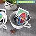 New UNO 108 PCS H2O Waterproof PVC Transparent Cystal Clear Family Playing Card