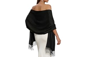 FURTALK Women's Pashmina Shawls and Wraps for Evening Dress Long Scarf Wedding Bride Bridesmaid Shawl Gifts