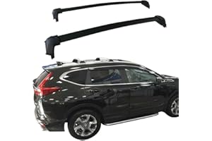 ANTS PART for 2017-2022 Honda CR-V CRV Roof Rack Cross Bars Top Rail Luggage Carrier Pair Set Black(Need Factory Side Rails)