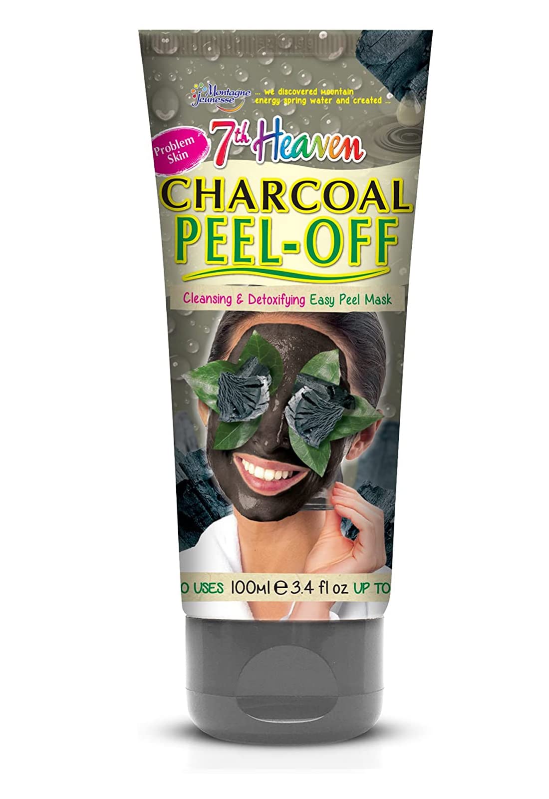 7th Heaven Montagne Jeunesse Charcoal Peel Off Mask, 100 ml