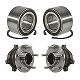 Kugel Front Rear Wheel Bearing And Hub Assembly Kit