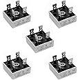 Bridgold 5pcs KBPC3510 Bridge Rectifier Diode,35A 1000V Single Phase,Full Wave 35 Amp 1000 Volt Electronic Silicon Diodes,4-Pin