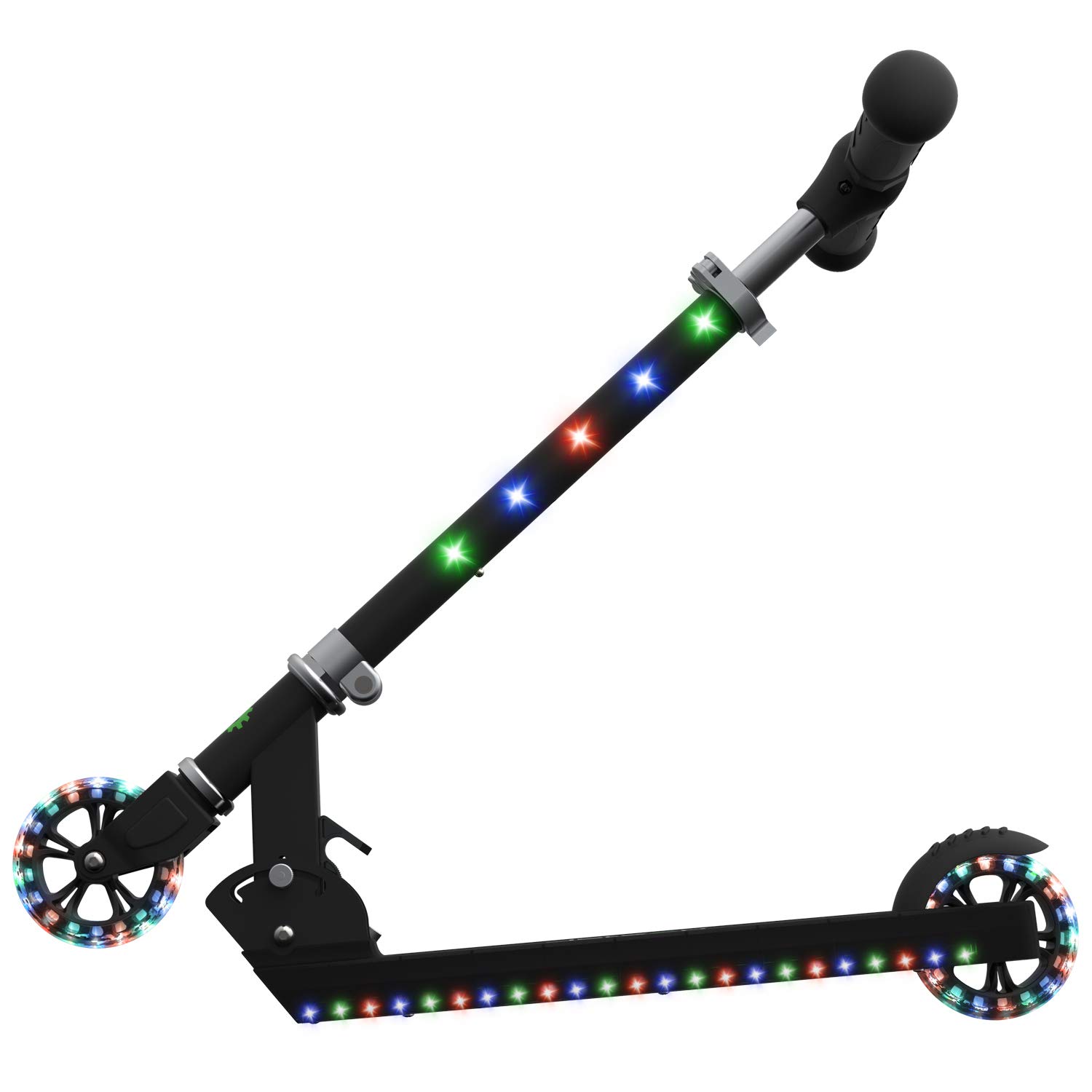 Jetson Jupiter Kick Scooter with LED LightUp Deck Stem and Wheels for