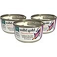 Solid Gold Wet Food Pate Flavorful Feast - 3 Count Sample Pack - Canned Cat Food Made with Real Chicken - Grain Free for Sensitive Stomach & Healthy Living