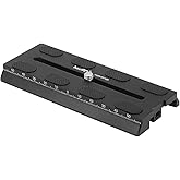 Haoge HQR-RY120 120mm Camera Mounting Quick Release Plate for DJI Ronin-S Ronin S Gimbal Stabilizer