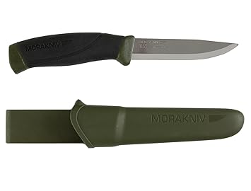 Mora Outdoor Companion 10 Knife available in Green: Amazon.co.uk ...