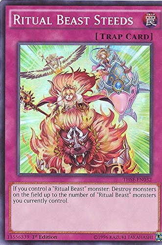 Yu-Gi-Oh! - Ritual Beast Steeds (THSF-EN032) - The Secret Forces - 1st Edition - Super Rare