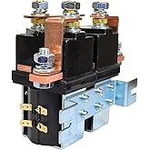 XYZIL SW202 400A Reversing Solenoid Contactor Compatible with Albright Electric Heavy Duty Coil Golf Cart Electric Vehicle Material Handling (36V)