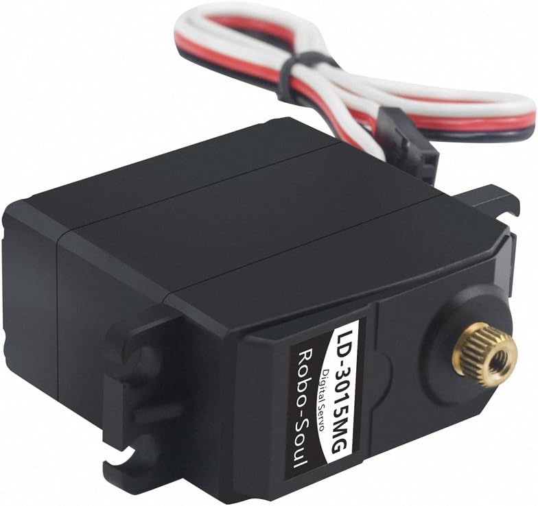 LewanSoul LD-3015MG Digital Servo Standard Full Metal Gear Servo with 17kg High Torque for RC Car Robot (Control Angle 270) - Image 5
