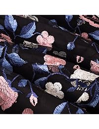 HOMEYEE Vestido de Homecoming para Mujer con cuello en V sin mangas elegante Aline A113