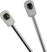 Bohaner 100N Gas Struts Cabinet Hinges Lift Up 90° Slow Close 2 Pack view 4