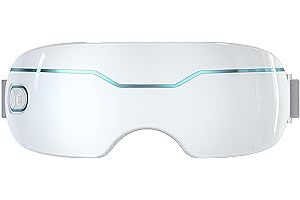 Eye Steamer for Dry Eye, Steam Therapy Mask 2 Levels, Adjustable Steam Eye Massager with Heat, Smart Hot & Cold Nano Mist Eye