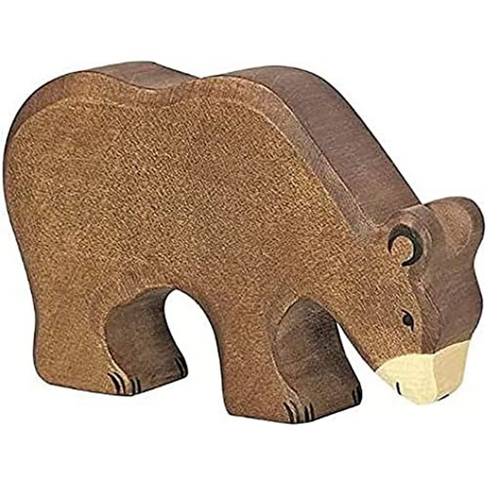 Holztiger Bear Feeding (Brown)