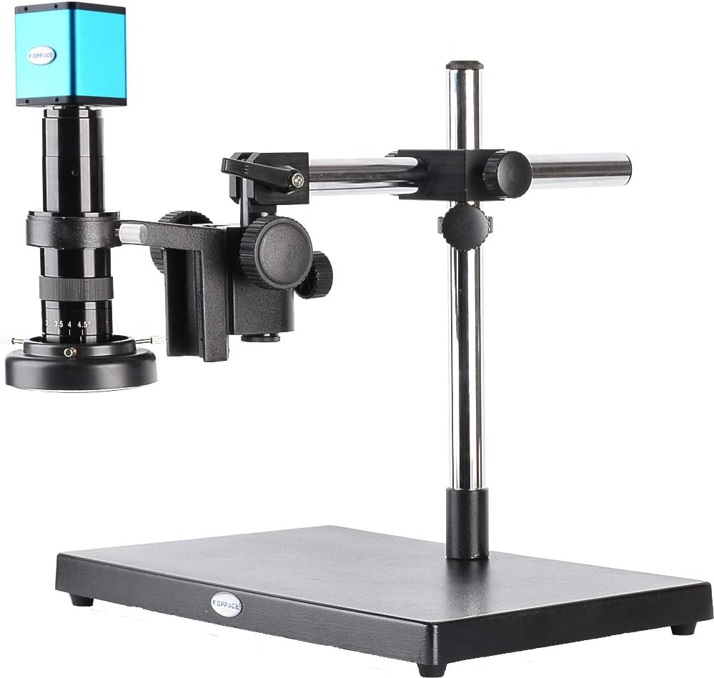 KOPPACE 32-205X HDMI HD Autofocus Industrial Microscope Universal Bracket Autofocus Electron Microscope